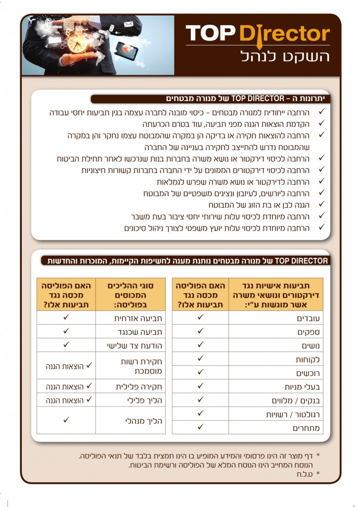 ביטוח דירקטורים הטוב ביותר_001